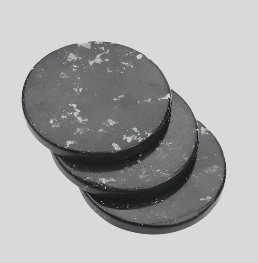 Black stone for adhesive support, eyelash extensions 1pcs