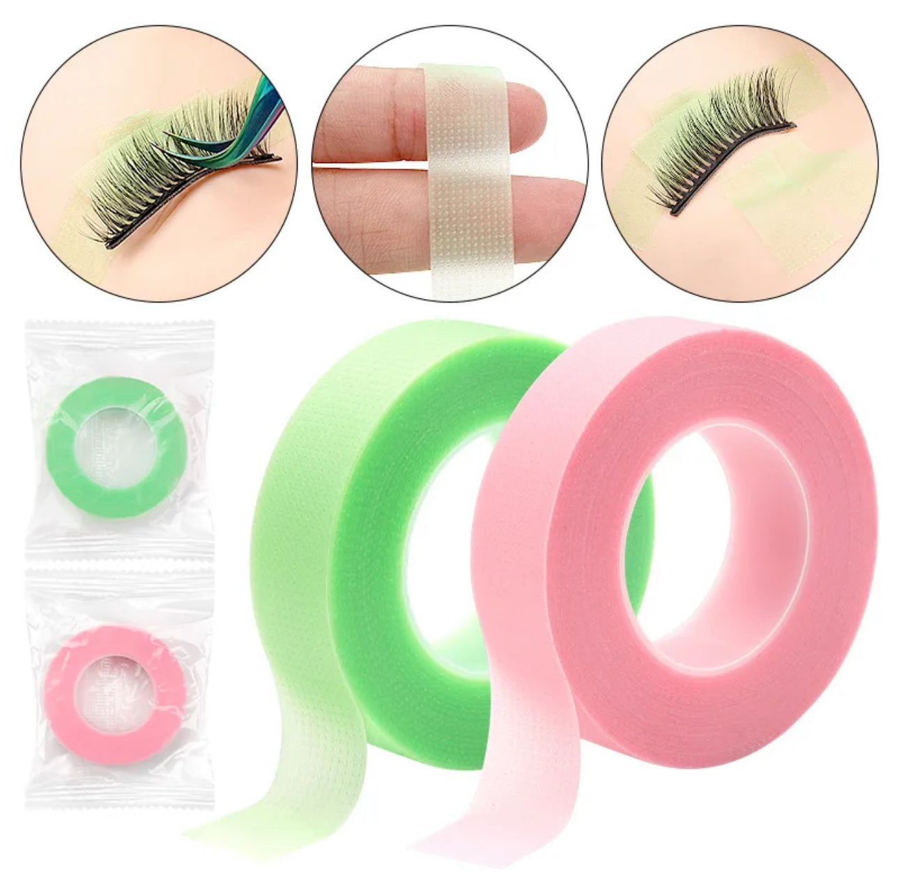 TAPE SILICONE EYELASH EXTENSIONS 1pcs