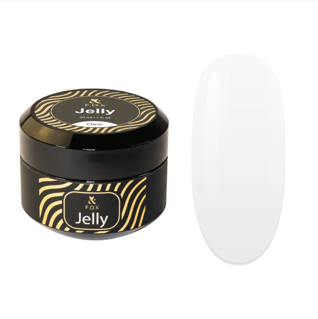 F.O.X Jelly Clear 30ml( BUILDING JELLY GEL FOR NAIL SCULPTING )