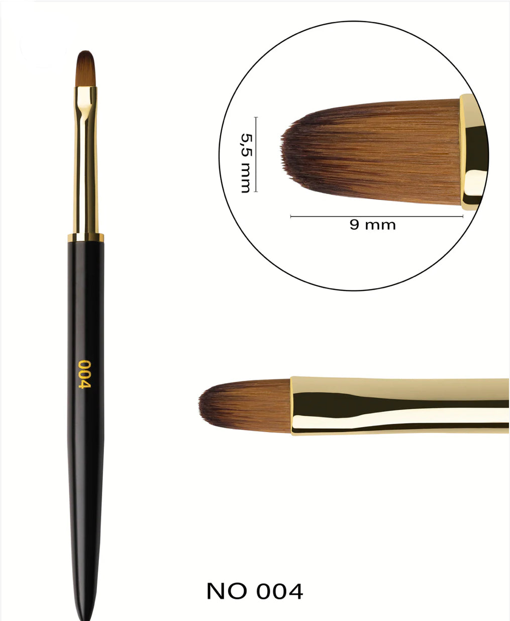 Brush F.O.X Art Brush 004 “Short Oval”