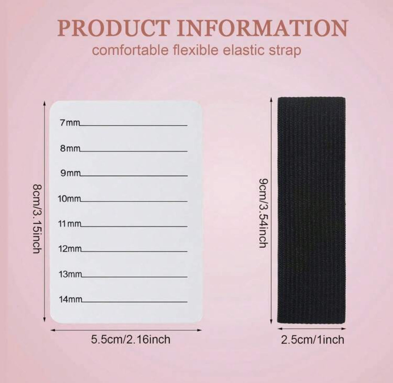 7-14 mm Eyelash pallet