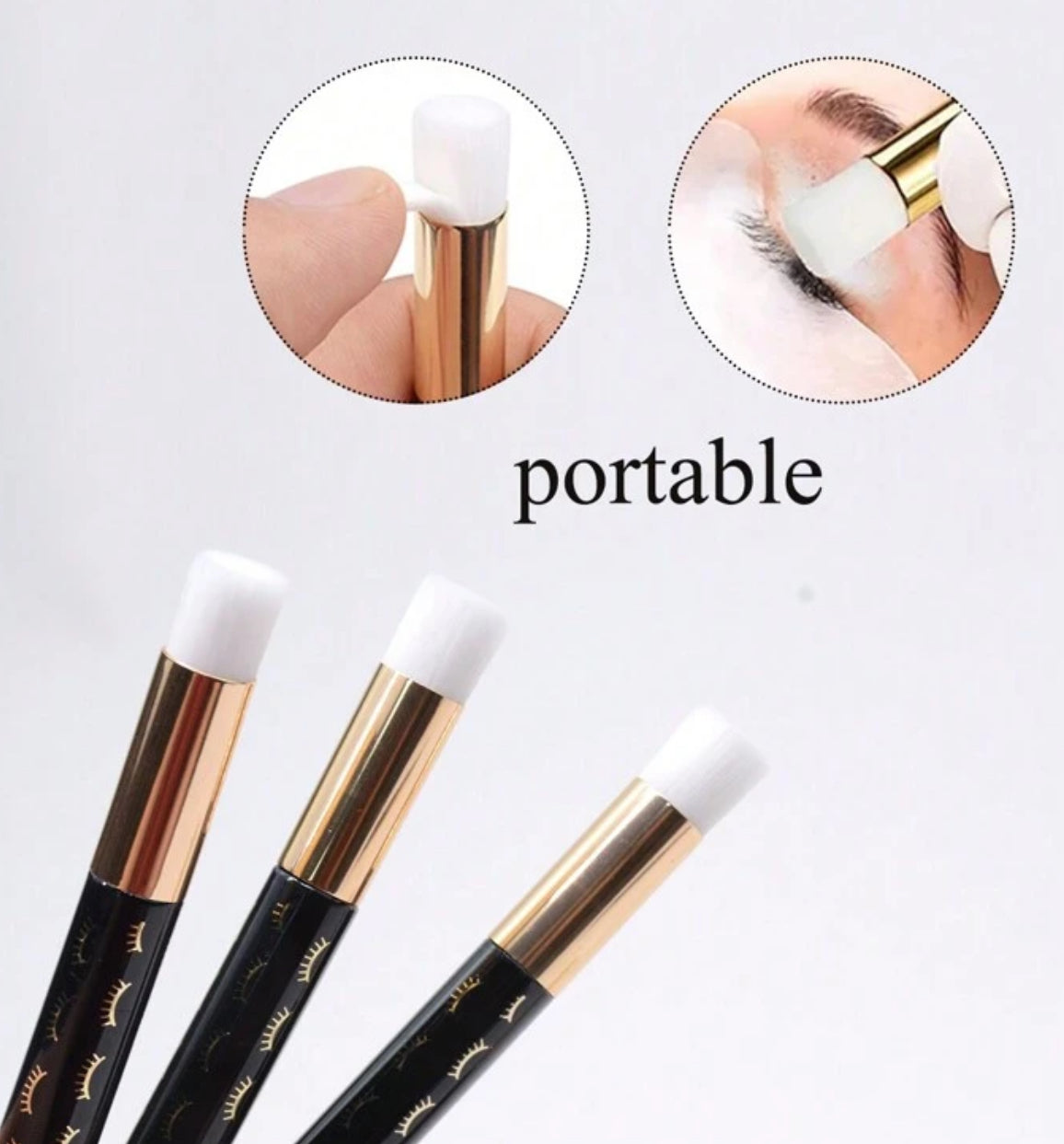 Brush for cleaning lashes 1 pcs