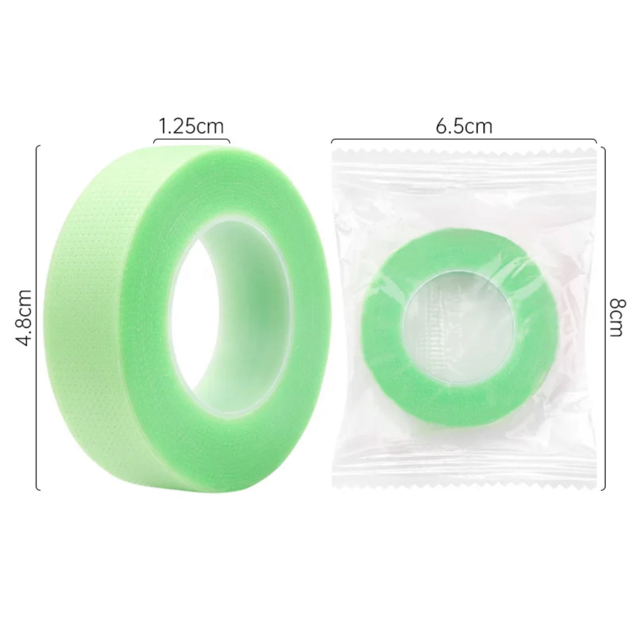 TAPE SILICONE EYELASH EXTENSIONS 1pcs