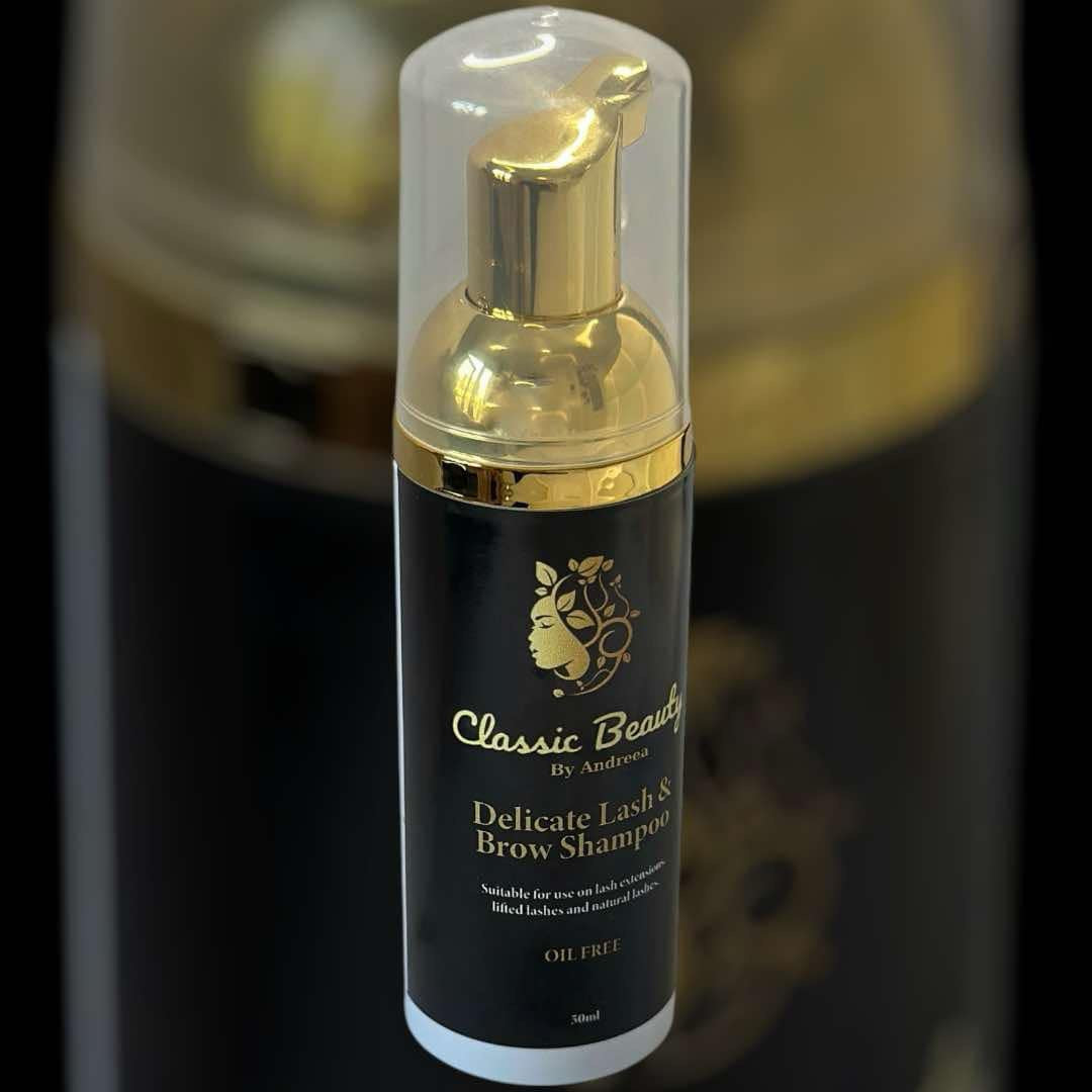 Foaming Cleanser / Lash Shampoo oil free 50ml / CLASSIC BEAUTY BY ANDREEA