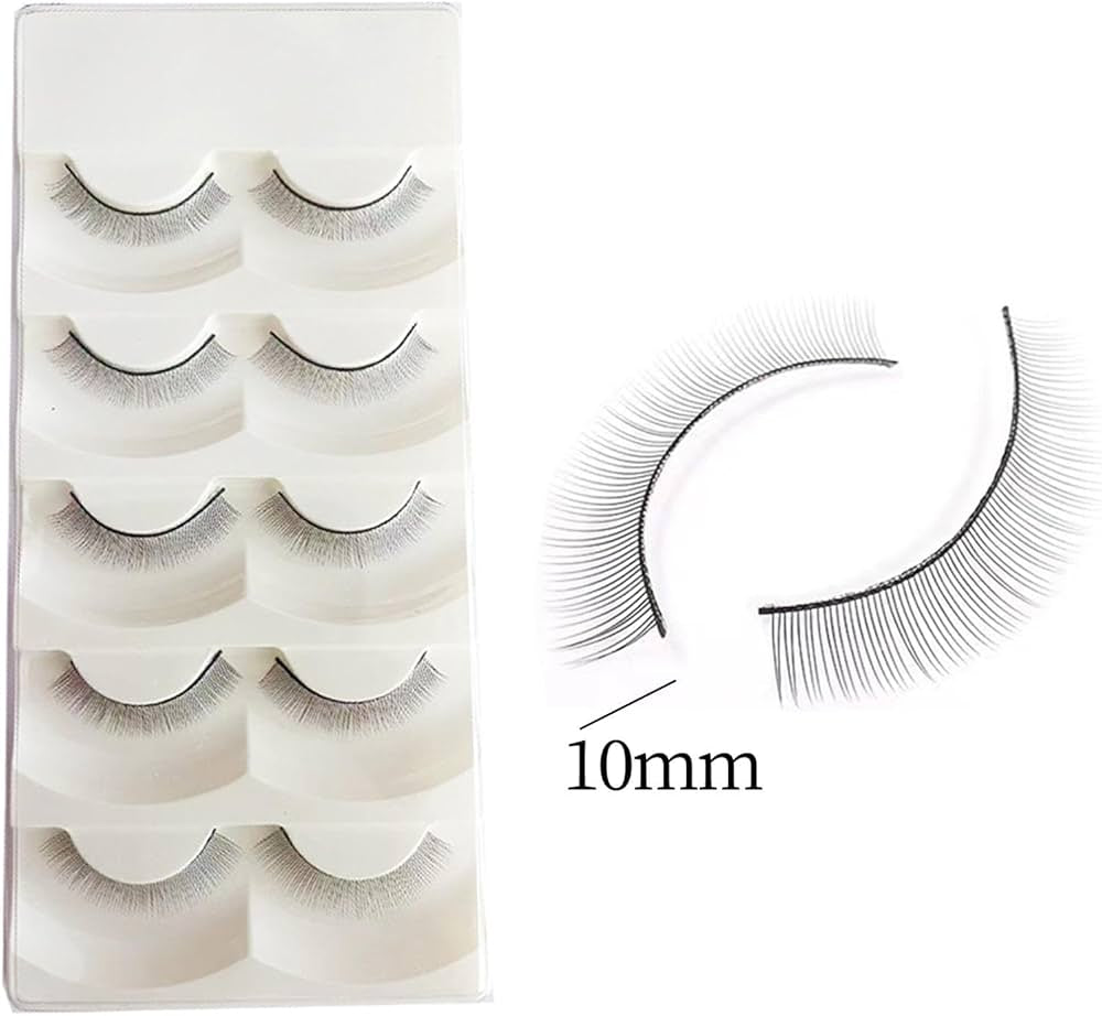 10 pairs of false lashes for practice, training lashes