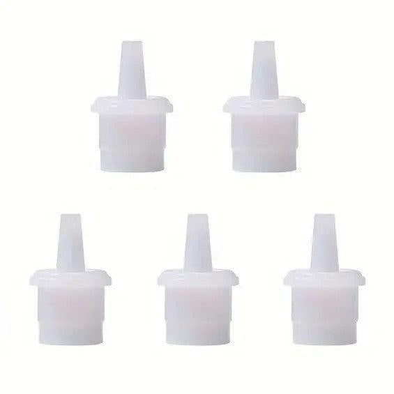 5 pcs Eyelash Extension Glue Nozzle False Eyelash Grafting Adhesive Glue Bottle